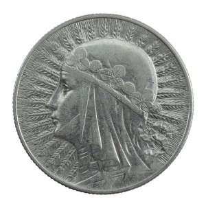 5 zł - Głowa Kobiety - 1934