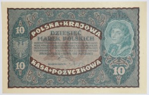 Banknot 10 Marek Polskich 1919 rok