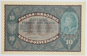 Banknot 10 Marek Polskich 1919 rok