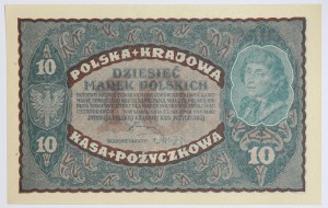 Banknot 10 Marek Polskich 1919 rok