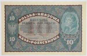 Banknot 10 Marek Polskich 1919 rok
