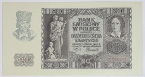Banknot 20 zł 1940 rok