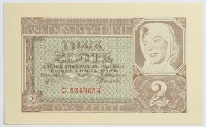 Banknot 2 zł 1940 rok