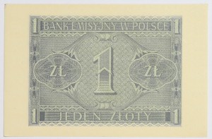 Banknot 1 zł 1940 rok
