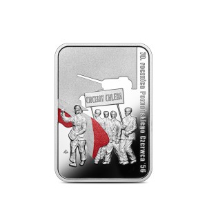 Moneta 20 zł - 70. rocznica Poznańskiego Czerwca ’56