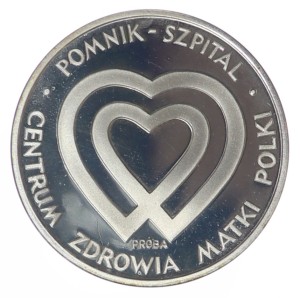 1000 złotych - Szpital Centrum Zdrowia Matki Polki - 1986 rok