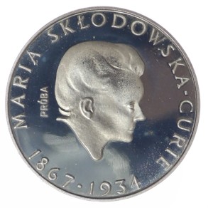 100 złotych - Maria Skłodowska-Curie - 1974 rok