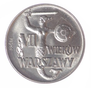 10 złotych - VII Wieków Warszawy - 1965 rok