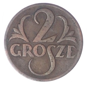 2 grosze - 1925 rok