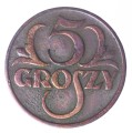 5 groszy - 1930 rok