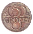 5 groszy - 1928 rok
