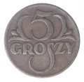 5 groszy - 1934 rok