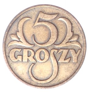 5 groszy - 1935 rok