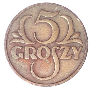 5 groszy - 1935 rok