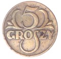 5 groszy - 1936 rok