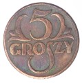 5 groszy - 1939 rok