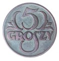 5 groszy - 1925 rok