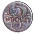 5 groszy - 1928 rok
