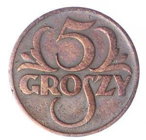 5 groszy - 1935 rok