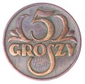 5 groszy - 1936 rok