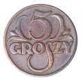 5 groszy - 1937 rok