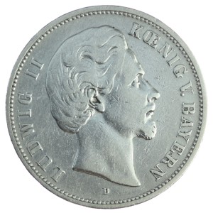 5 marek - Bawaria - 1875 - D