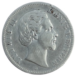 2 marki - Bawaria - 1876 - D