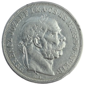5 koron - Franciszek Józef I - 1908 rok