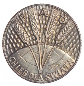 10 złotych - FAO - Chleb dla Świata - 1971 rok