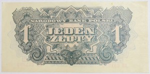 Banknot 1 zł - 1944 rok