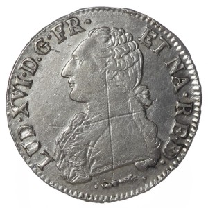 1 ECU - Ludwik XVI - Francja - 1781 rok