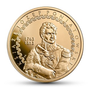 Złota Moneta 200 zł - 200 rocznica śmierci księcia Józefa Poniatowskiego - rewers.jpg
