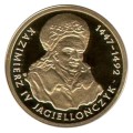 Złota Moneta 100 zł - Kazimierz IV Jagiellończyk