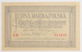 Banknot 1 Marka Polska 1919 rok