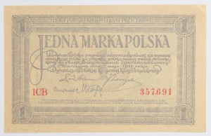 Banknot 1 Marka Polska 1919 rok