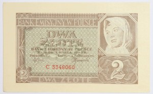 Banknot 2 zł 1940 rok