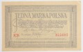 Banknot 1 Marka Polska 1919 rok