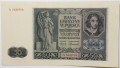 Banknot 50 zł - 1941 rok