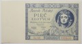 Banknot 5 zł - 1930 rok