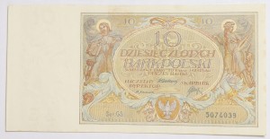Banknot 10 zł - 1929 rok