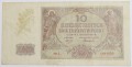 Banknot 10 zł - 1940 rok