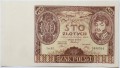 Banknot 100 zł 1934 rok
