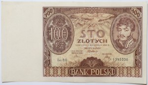 Banknot 100 zł 1934 rok