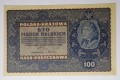 Banknot 100 Marek Polskich 1919 rok