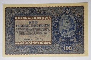 Banknot 100 Marek Polskich 1919 rok