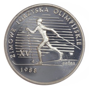1000 złotych - XV Zimowe Igrzyska Olimpijskie 1988 - 1987 rok