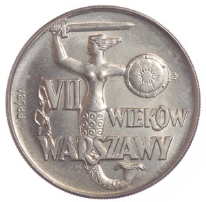 10 złotych - VII Wieków Warszawy - 1965 rok