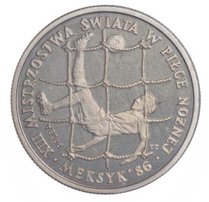 200 złotych - XII Mistrzostwa Świata w Piłce Nożnej Meksyk 1986 - 1985 rok