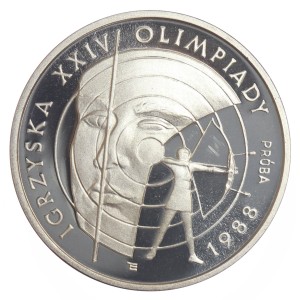 1000 złotych - Igrzyska XXIV Olimpiady '88 - 1987 rok