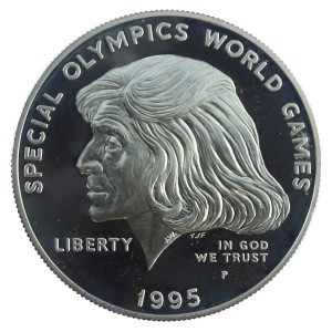 1 dolar - Olimpiada Specjalna - USA - 1995